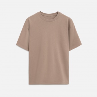 Футболка унисекс RUST NEO, 100% хлопок, 240 гр., бежевый (мокко), размер 3XL/4XL фото 