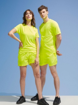 Футболка унисекс Sporty 140 темно-фиолетовая фото 10