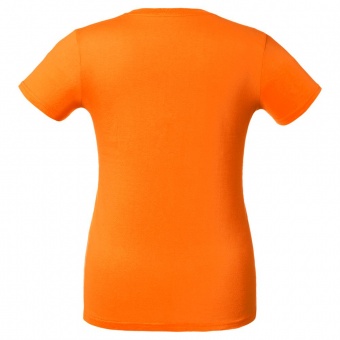 Футболка женская T-bolka Lady, оранжевая фото 9