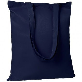 Холщовая сумка Countryside, темно-синяя фото 