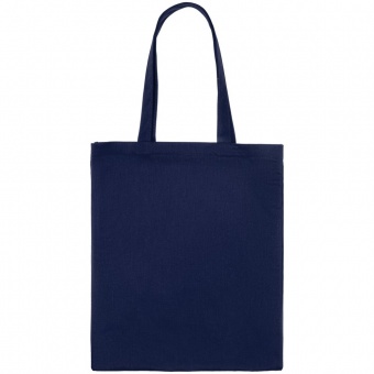 Холщовая сумка Countryside, темно-синяя фото 