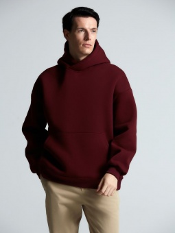 Худи Kulonga Oversize, бордовое фото 14