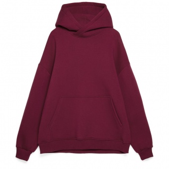 Худи Kulonga Oversize, бордовое фото 7