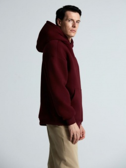 Худи Kulonga Oversize, бордовое фото 12
