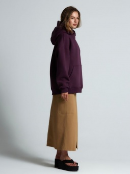 Худи Kulonga Oversize, фиолетовое фото 7