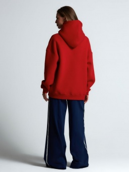 Худи Kulonga Oversize, красное фото 15