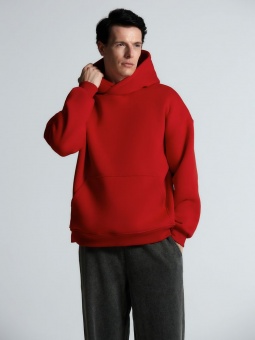 Худи Kulonga Oversize, красное фото 12