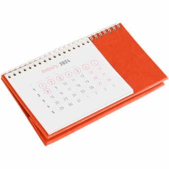 Календарь настольный Brand, оранжевый фото 