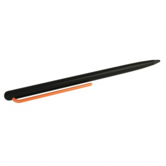 Карандаш GrafeeX в чехле, черный с оранжевым фото 