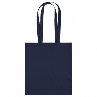 Холщовая сумка Basic 105, темно-синяя фото 