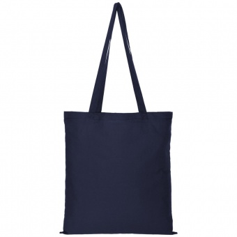 Холщовая сумка Optima 135, темно-синяя фото 