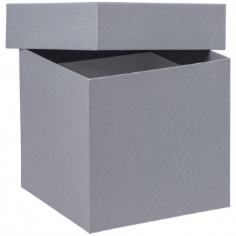 Коробка Cube, S, серая фото 
