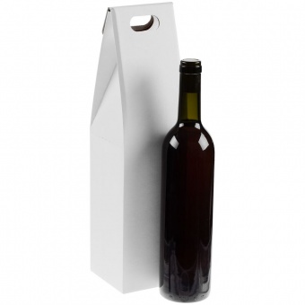 Коробка для бутылки Vinci, белая фото 