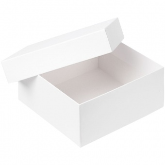 Коробка Satin, малая, белая фото 