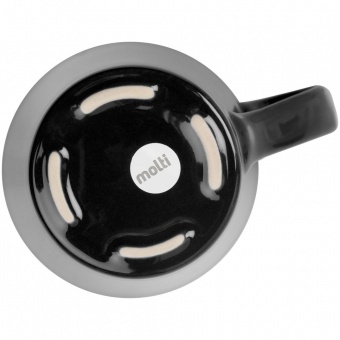 Кружка Modern Bell Classic, глянцевая, черная фото 