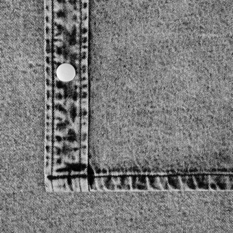 Куртка джинсовая O3, серая фото 12