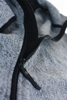 Куртка флисовая мужская Richmond, серый меланж фото 9