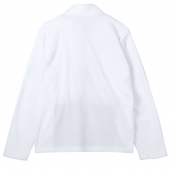 Куртка флисовая унисекс Manakin, белая фото 10