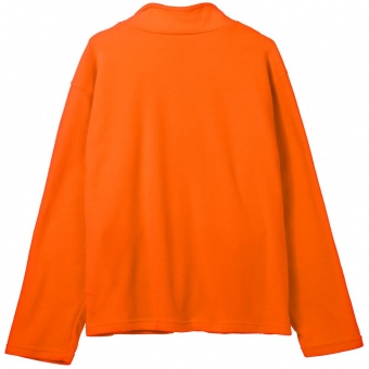 Куртка флисовая унисекс Manakin, оранжевая фото 9