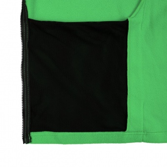 Куртка флисовая унисекс Manakin, зеленое яблоко фото 3