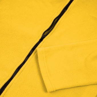 Куртка флисовая унисекс Manakin, желтая фото 9