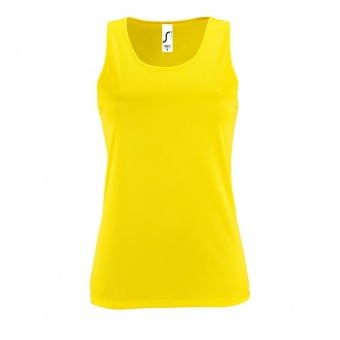 Майка женская Sporty TT Women, желтый неон фото 4