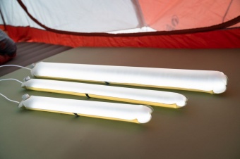 Мягкий кемпинговый фонарь Everglow Light Tube, средний фото 