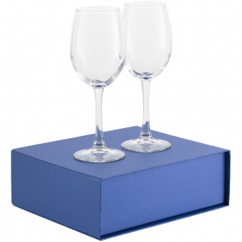 Набор из 2 бокалов для вина Wine House , синий фото 