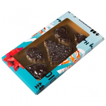 Набор фигурного шоколада Choco New Year на заказ фото 