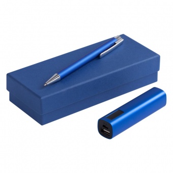 Набор Snooper: аккумулятор и ручка, синий фото 