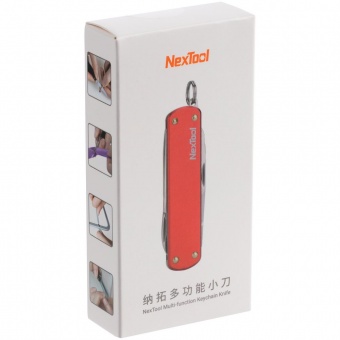 Нож-брелок NexTool Mini, красный фото 