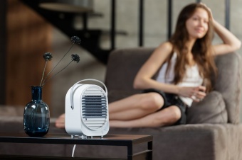 Обогреватель с функцией вентилятора airTune, белый фото 
