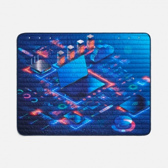 Плед-пончо Blanket Print на заказ фото 