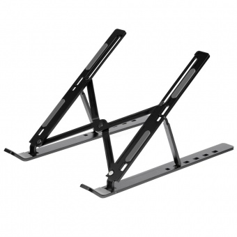 Подставка для ноутбука и планшета Scaffold Light ver.2, черная фото 