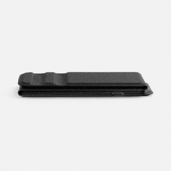 Подставка для смартфона с беспроводной зарядкой Kickstand, серая фото 