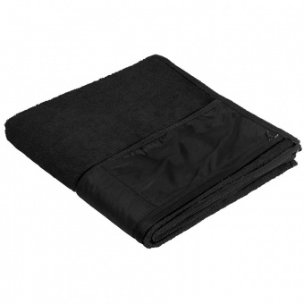 Полотенце для фитнеса Dry On, черное фото 