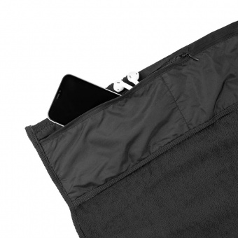 Полотенце для фитнеса Dry On, черное фото 
