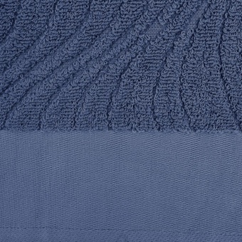 Полотенце New Wave, среднее, синее фото 