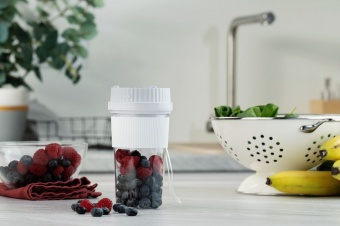 Портативный блендер Smoothberry, белый фото 