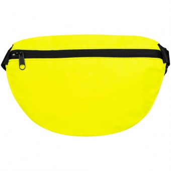 Поясная сумка Manifest Color из светоотражающей ткани, неон-желтая фото 