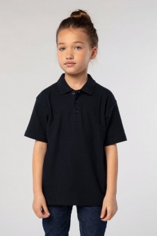 Рубашка поло детская Summer II Kids 170, ярко-синяя фото 6