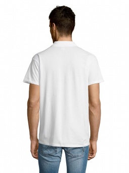 Рубашка поло мужская Summer 170, белая фото 10