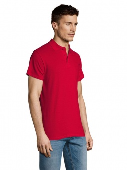 Рубашка поло мужская Summer 170, красная фото 8
