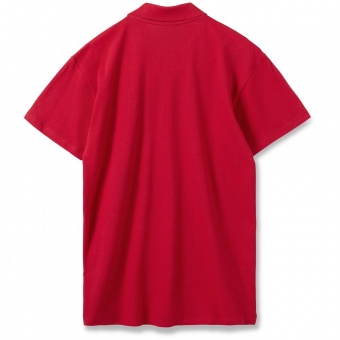 Рубашка поло мужская Summer 170, красная фото 11