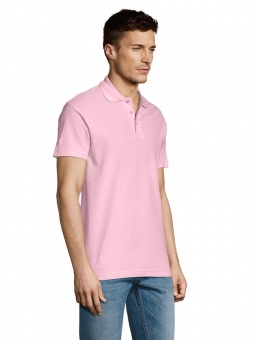 Рубашка поло мужская Summer 170, розовая фото 10