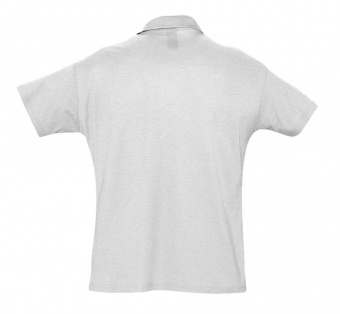 Рубашка поло мужская Summer 170, светло-серый меланж фото 3