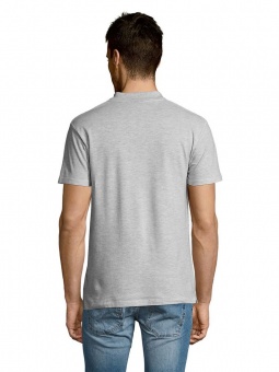 Рубашка поло мужская Summer 170, светло-серый меланж фото 12