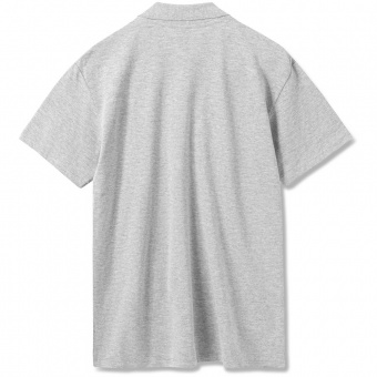 Рубашка поло мужская Summer 170, светло-серый меланж фото 13