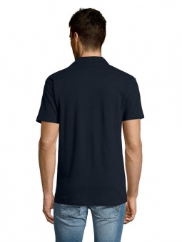 Рубашка поло мужская Summer 170, темно-синяя (navy) фото 13