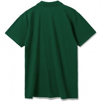 Рубашка поло мужская Summer 170, темно-зеленая фото 8